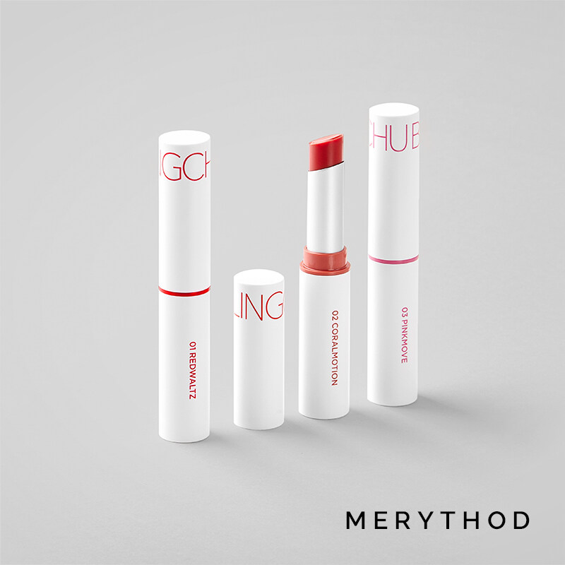 MERYTHOD Bling Chu Color Lip Balm Hydrating Coloring Made in Korea