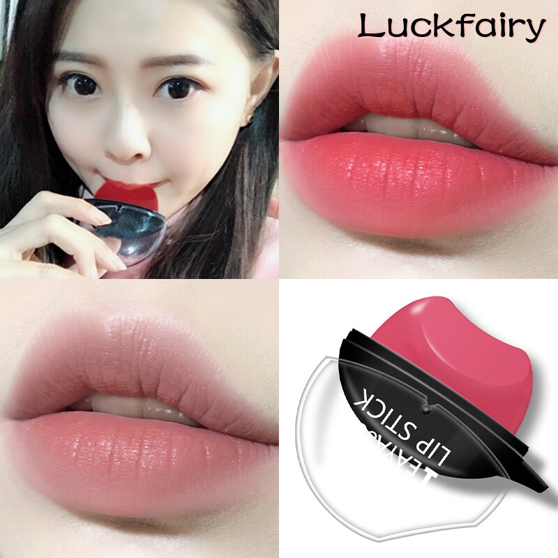 HKHO Matte Lipstick 17 Colors Lazy Long Lasting Matte Lip Makeup Tools Moisturizer Lipstick Lazy Lipstick Lip Gloss Romantic