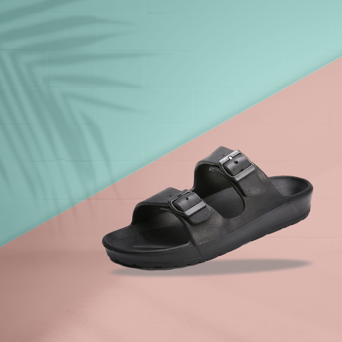 Flips Ultra Lightweight - Double Strap EVA Sandals in Navy