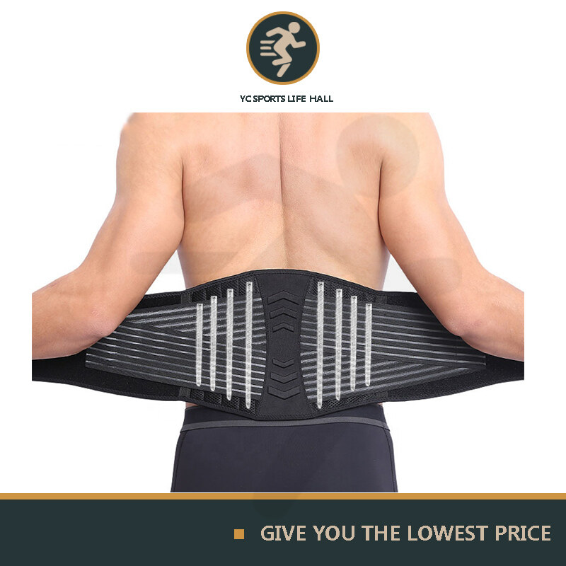 Fitness spring belt Lumbar Support Waist Back Strap Compression Springs Supporting  Work waist support Lifting heavy objects Lumbar support Alleviating pain in the lumbar vertebraeFor Men Women Bodybu