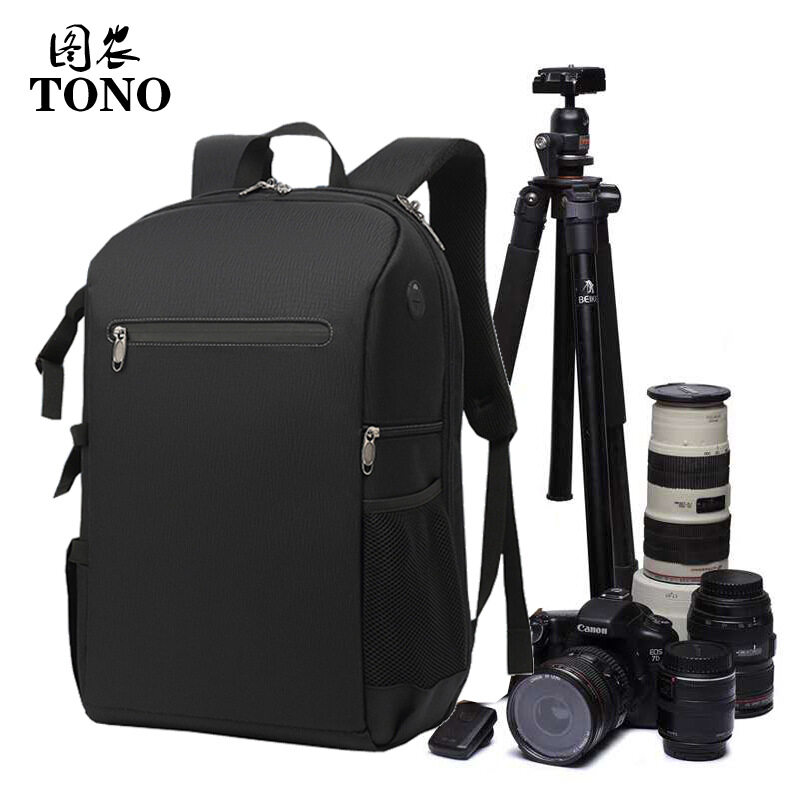New 17.3 Inch Top High Quality An-theft&Shockproof Camera Laptop Backpack Large Outdoor Dslr Photography Digital Camera Bag For All Nikon Sony Canon