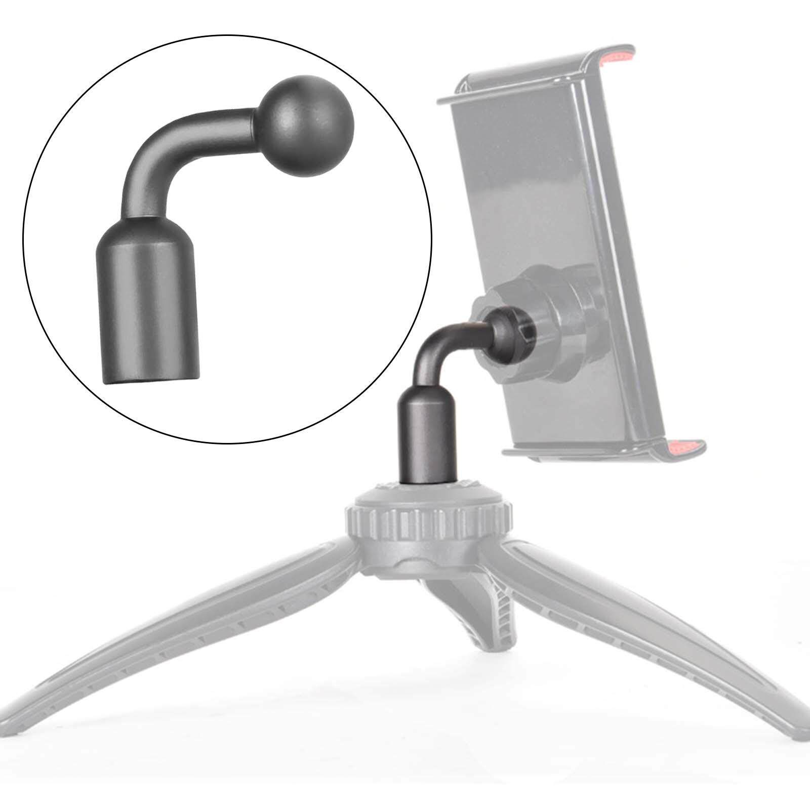 milageto 1/4 inch to 17mm Ball Vertical Mount Adapter Professional for Tripod Selfie