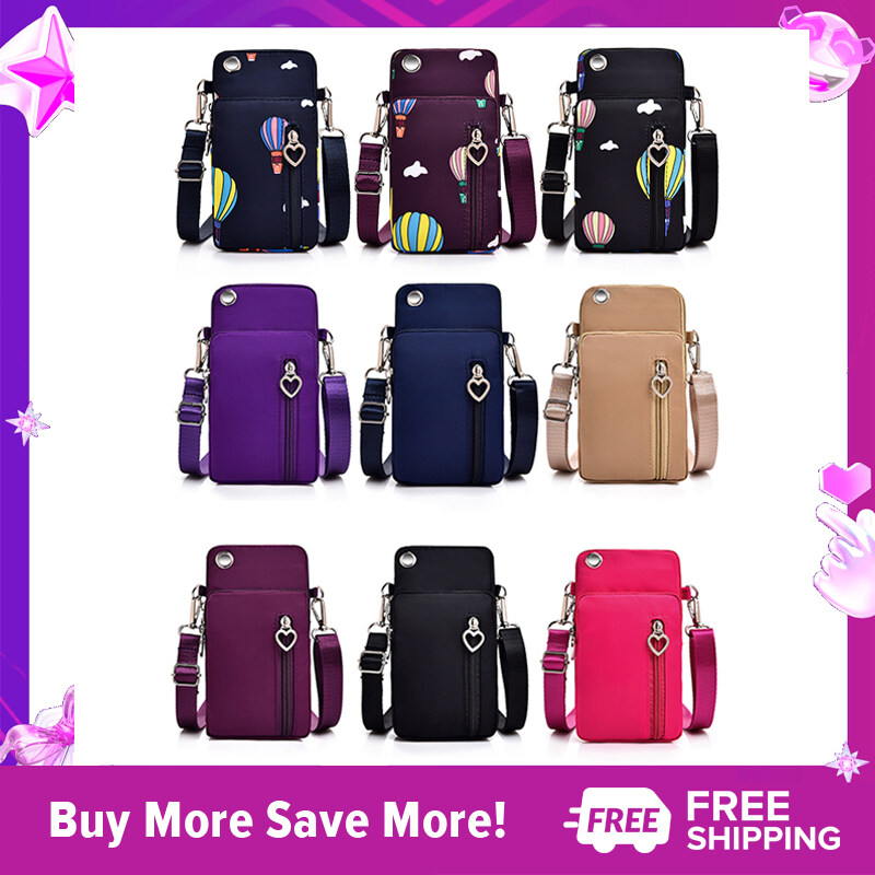 E-Youths Hot Sale Unisex Women Men Crossbody Bag Waterproof Pocket Mobile Cell Phone Cash Mini Small Pouch Casual Shoulder Bag Sling Bag for Women On Sale New