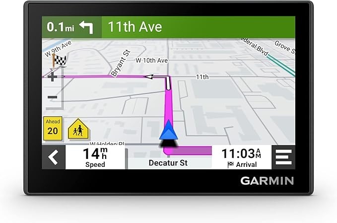 Garmin Drive™ 53 features traffic, GPS navigator, a high-resolution touchscreen, simple on-screen menus and easy-to-read maps, driver and traffic alerts